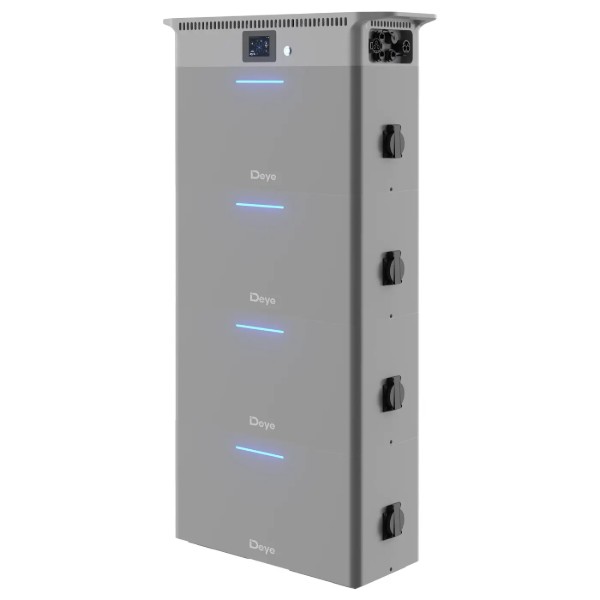 Фото - Система хранения энергии Deye 2.5kW 10kWh LiFePO4 51.2V 4 MPPT 220/230V Однофазная (SUN-BK250-10KWH-EU-AM4-18L)