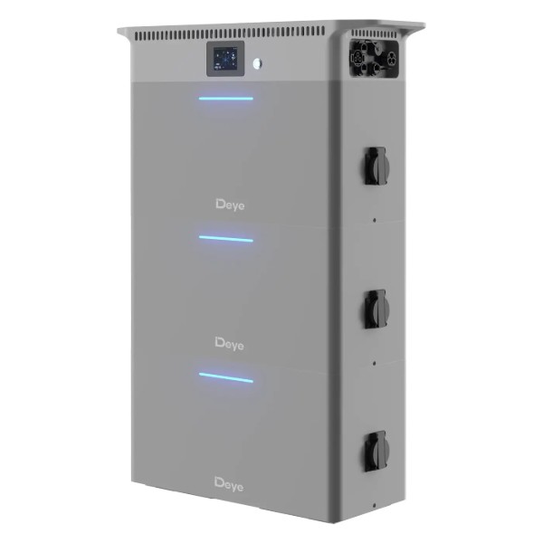 Фото - Система хранения энергии Deye 2.5kW 7.5kWh LiFePO4 51.2V 4 MPPT 220/230V Однофазная (SUN-BK250-7.5KWH-EU-AM4-18L)
