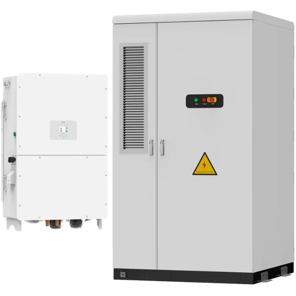 Фото - Система хранения энергии Deye SUN-125K-SG02HP3-EU-GM10 (3ф, 125kW, 417.6kWh 1BAT LiFePO4) (SV-3DE125K1-HGS418K1-1)