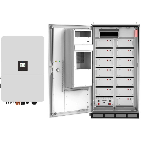 Фото - Система хранения энергии Deye SUN-80K-SG02HP3-EU-EM6 (3 ф., 80kW 209kWh 1BAT LiFePO4) (SV-3DE80K1-HGS209K2-1)