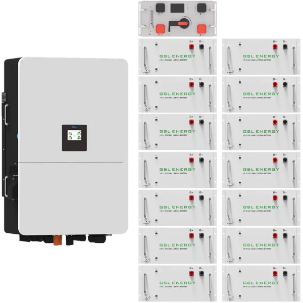 Фото - Система хранения энергии Deye SUN-80K-SG02HP3-EU-EM6 (3 ф., 80kW 241.2kWh 1BAT LiFePO4) (SV-3DE80K1-HGS240K1-1)