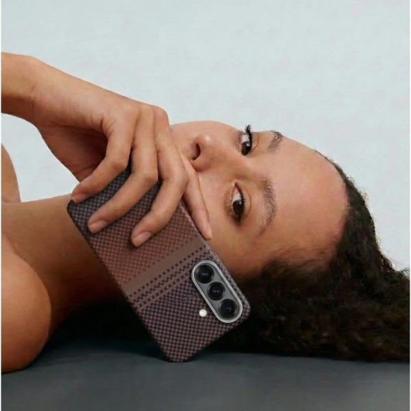 Фото - Чохол для смартфону Armorstandart BlackIcon Kevlar MagCase for Samsung S26 Plus Sunset (ARM90157)