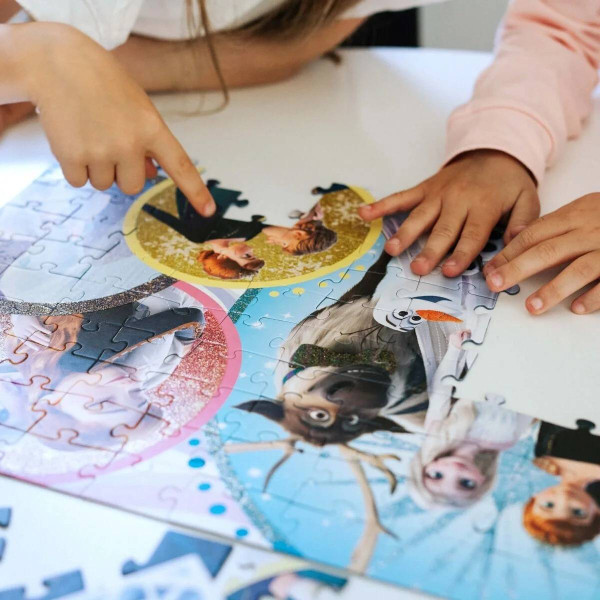 Фото - Пазлы (5-7 лет) Trefl Glitter В сиянии любви 100 эл. (48176)