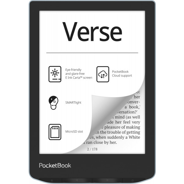 Фото - Електронна книга PocketBook 629 Verse Bright Blue (PB629-2-CIS)