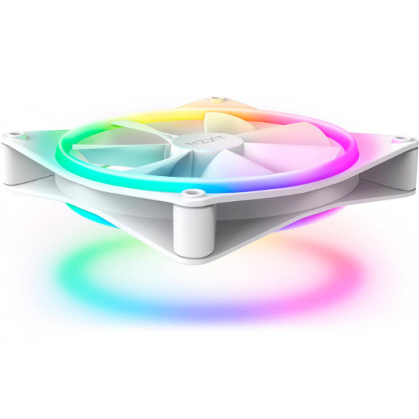 Фото - Корпусний вентилятор NZXT F140RGB Duo White (RF-D14DF-W1)