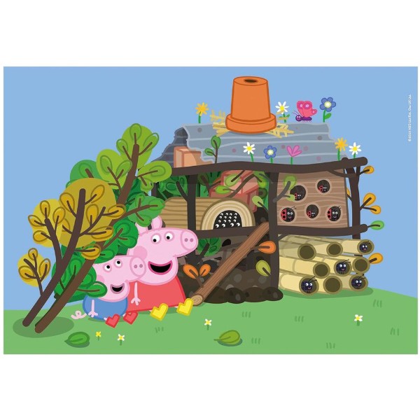 Фото - Пазлы (3-4 года) Clementoni 2в1 Peppa Pig 2 по 60 эл. (21622)