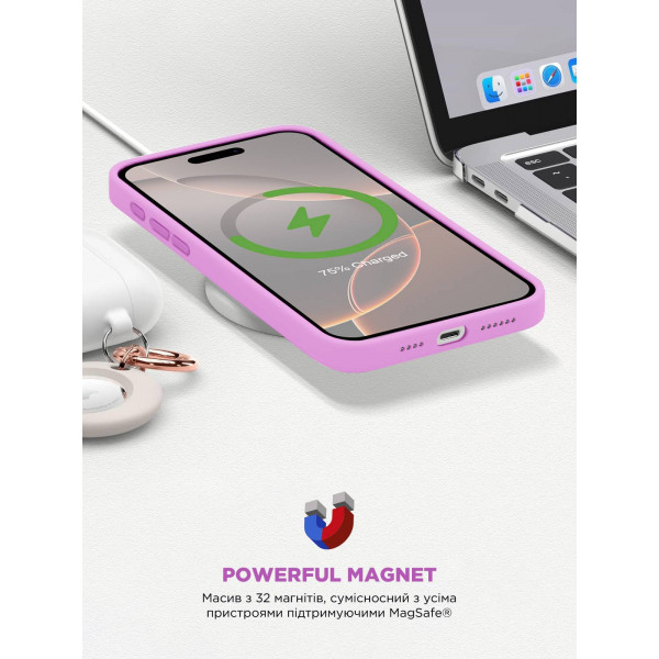 Фото - Чохол для смартфону Armorstandart ICON2 MagSafe for Apple iPhone 16 Pro Light Purple (ARM80192)