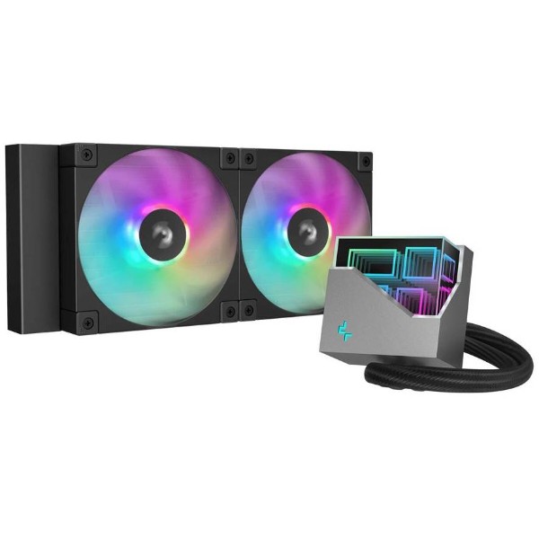 Фото - Водяная система охлаждения Deepcool LT240 ARGB Black (R-LT240-BKAMNC-G-1) Фото - Водяная система охлаждения Deepcool LT240 ARGB Black (R-LT240-BKAMNC-G-1)