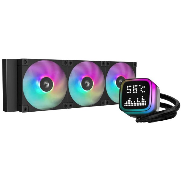 Фото - Водяная система охлаждения Deepcool LP360 ARGB Black (R-LP360-BKMSNC-G-1)