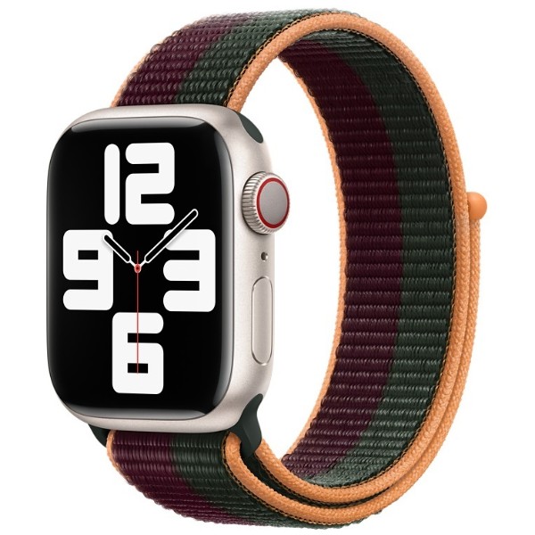 Фото - Ремінець для смарт-годинника Apple 41mm Dark Cherry/Forest Green Sport Loop - Regular (ML2R3ZM/A) Фото - Ремінець для смарт-годинника Apple 41mm Dark Cherry/Forest Green Sport Loop - Regular (ML2R3ZM/A)