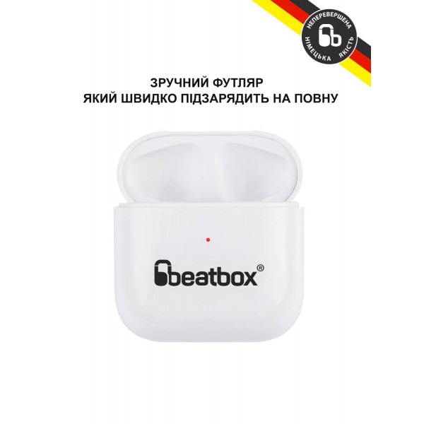 Фото - Навушники вкладиші бездротові TWS BeatBox PODS PRO Mini white (bbppromw)