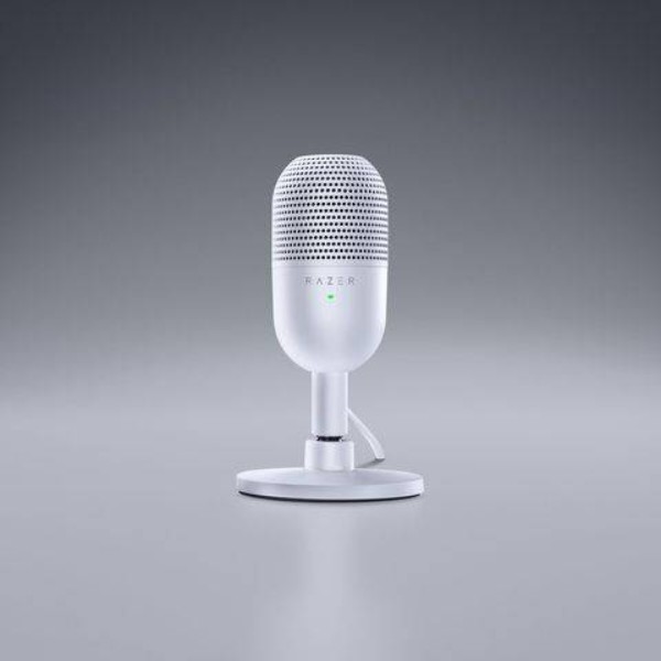 Фото - Мікрофон до комп'ютера дротовий Razer Seiren V3 mini White (RZ19-05050300-R3M1)