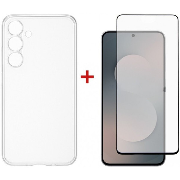 Фото - Чехол для смартфона DENGOS Soft for Samsung Galaxy S25 FE SM-S731 Clear (DG-KM-172) +стекло