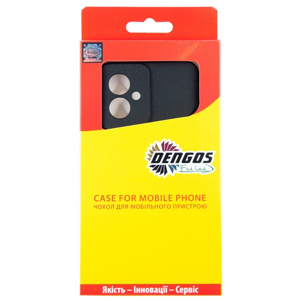 Фото - Чехол для смартфона DENGOS Carbon for Motorola Moto G55 Black (DG-TPU-CRBN-248)