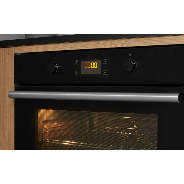 Фото - Духова шафа + варильна поверхня газова Hotpoint-Ariston FA2841JHBLHA + HAGS61FBK