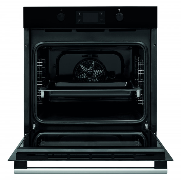 Фото - Духова шафа + варильна поверхня газова Hotpoint-Ariston FA2841JHBLHA + HAGS61FBK