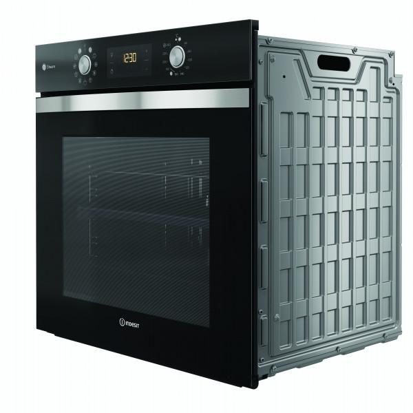 Фото - Духова шафа + індукційна поверхня Indesit IFWS 4841 JH BL+IS 83Q60 NE