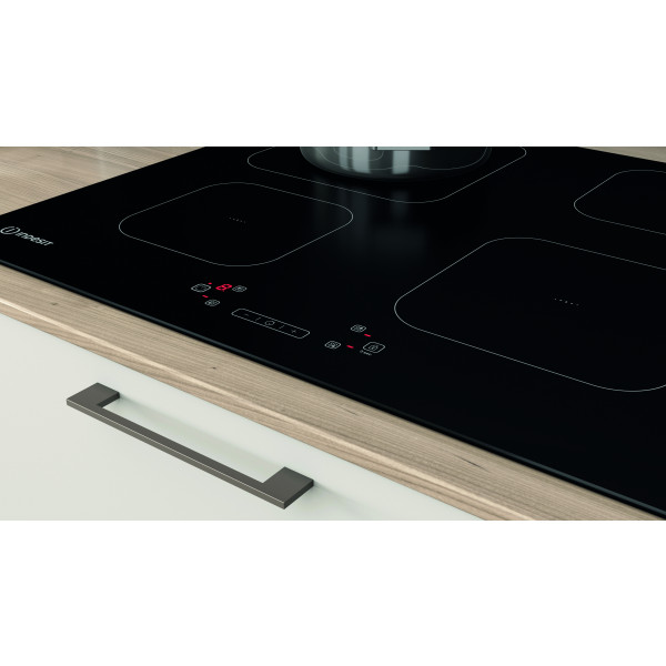 Фото - Духова шафа + індукційна поверхня Indesit IFWS 4841 JH BL+IS 83Q60 NE