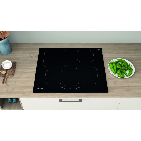 Фото - Духова шафа + індукційна поверхня Indesit IFWS 4841 JH BL+IS 83Q60 NE