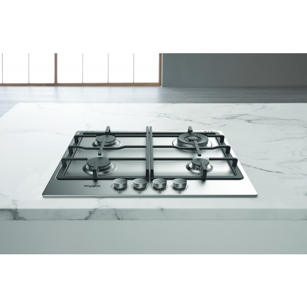 Фото - Варильна поверхня газова Whirlpool TKRL661IXEU