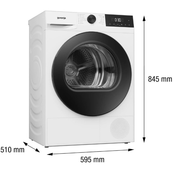 Фото - Сушильна машина Gorenje DG2P8D/UA
