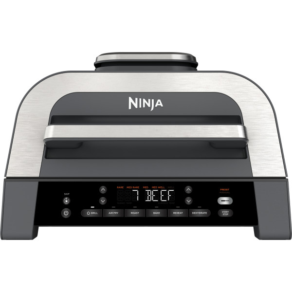 Фото - Гриль-барбекю електричний Ninja Foodi MAX Air Grill & Air Fryer з Сooking probe (DG551EU)