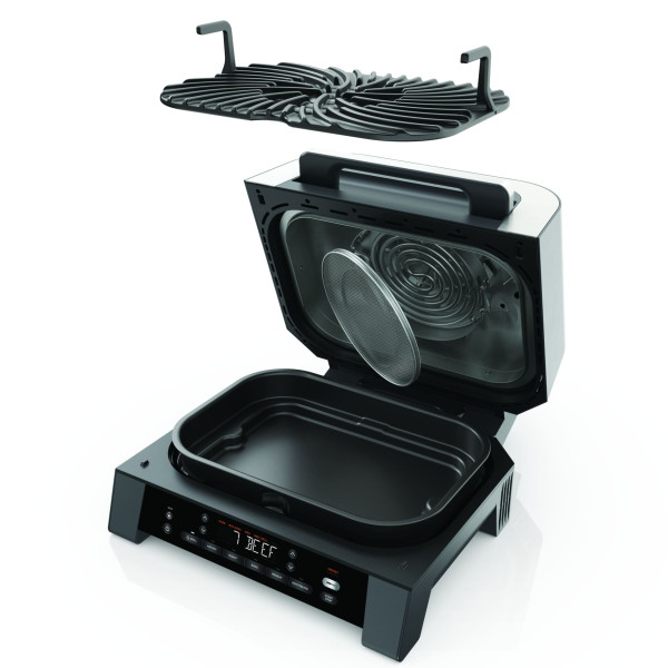 Фото - Гриль-барбекю електричний Ninja Foodi MAX Air Grill & Air Fryer з Сooking probe (DG551EU)