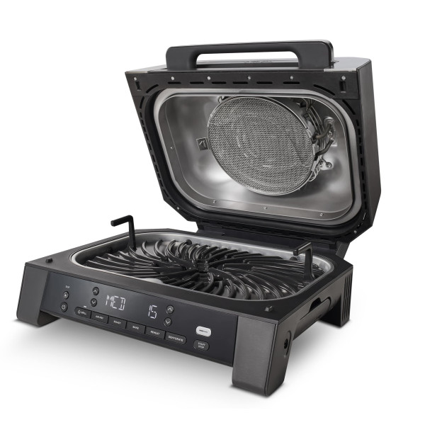 Фото - Гриль-барбекю електричний Ninja Foodi MAX Air Grill & Air Fryer з Сooking probe (DG551EU)