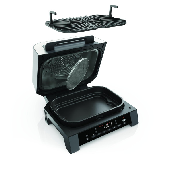 Фото - Гриль-барбекю електричний Ninja Foodi MAX Air Grill & Air Fryer з Сooking probe (DG551EU)