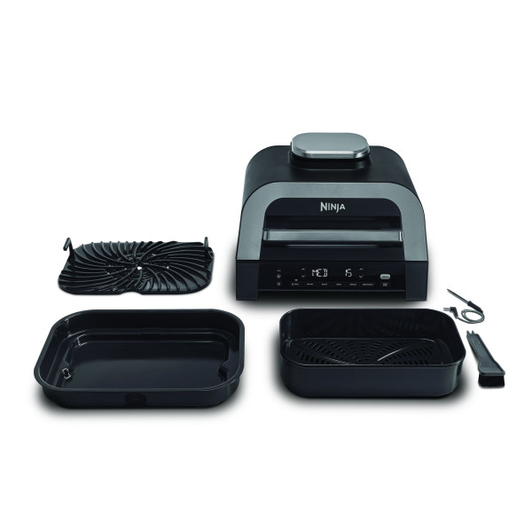 Фото - Гриль-барбекю електричний Ninja Foodi MAX Air Grill & Air Fryer з Сooking probe (DG551EU)