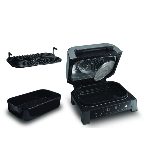 Фото - Гриль-барбекю електричний Ninja Foodi MAX Air Grill & Air Fryer з Сooking probe (DG551EU)