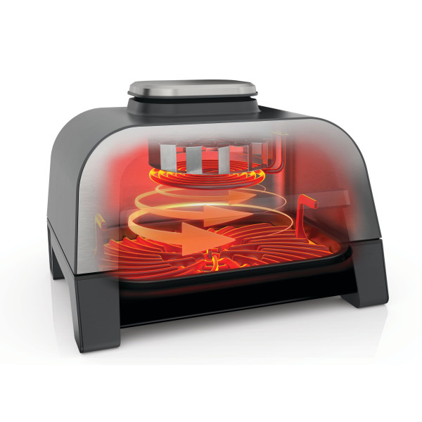 Фото - Гриль-барбекю електричний Ninja Foodi MAX Air Grill & Air Fryer з Сooking probe (DG551EU)