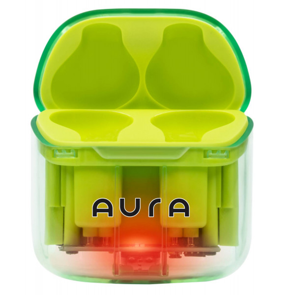 Фото - Навушники вкладиші бездротові TWS Aura 6 Green (TWSA6G)