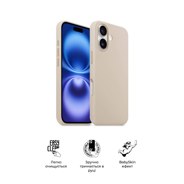 Фото - Чохол для смартфону Armorstandart ICON2 Case for Apple iPhone 16 Plus Ivory (ARM79630)