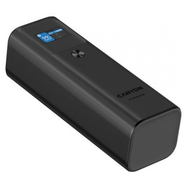 Фото - Батарея мобільна Canyon PB-2010 TFT 27000mAh PD140W Dark Grey (CNE-CPB2010DG)