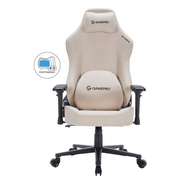 Фото - Кресло для геймеров GamePro FGC750G Size L Fabric Beige