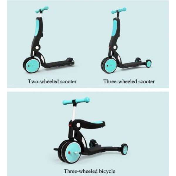 Фото - Біговел Xiaomi Bebehoo DGN 5-1 Blue