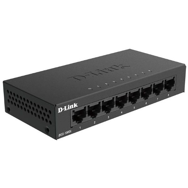 Фото - Коммутатор локальной сети (Switch) D-Link DGS-108