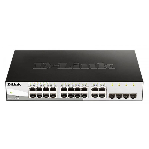 Фото - Коммутатор локальної мережі (Switch) D-Link DGS-1210-16