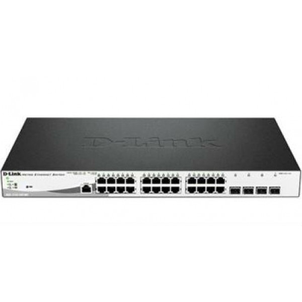 Фото - Коммутатор локальної мережі (Switch) D-Link DGS-1210-28P