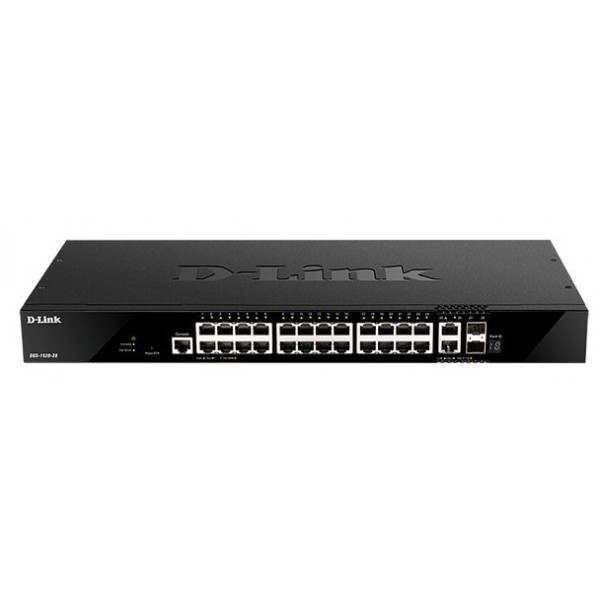 Фото - Коммутатор локальної мережі (Switch) D-Link DGS-1520-28