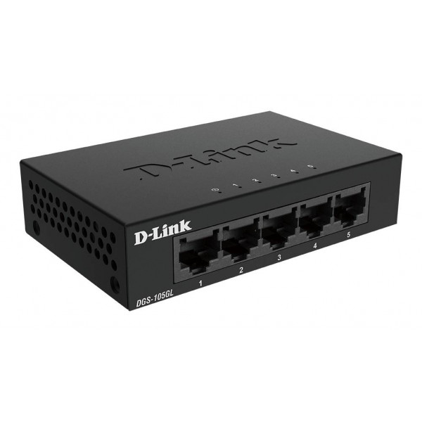 Фото - Коммутатор локальної мережі (Switch) D-Link DGS-105GL