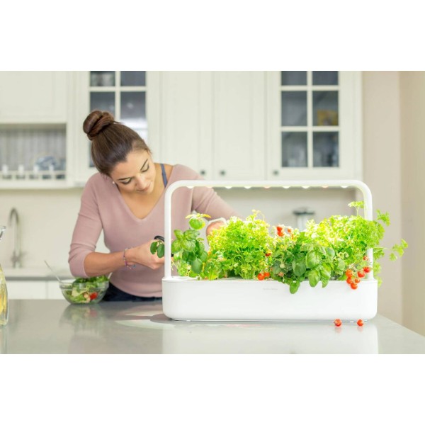 Фото - Розумний квітковий горщик Click&Grow Стартовый набор Белый SG9
