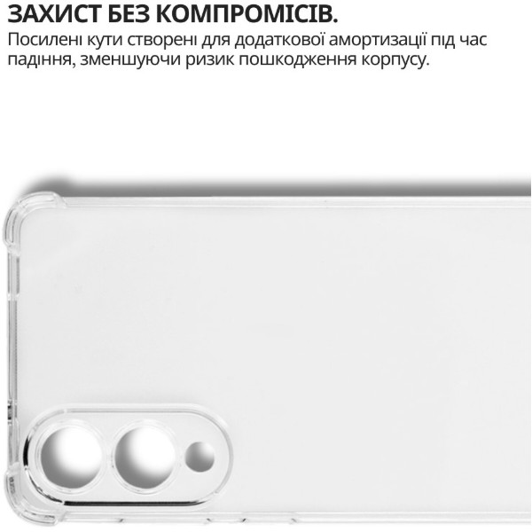 Фото - Чехол для смартфона BeCover Anti-Shock for Samsung Galaxy S25 Edge SM-S937 Clear (714703)