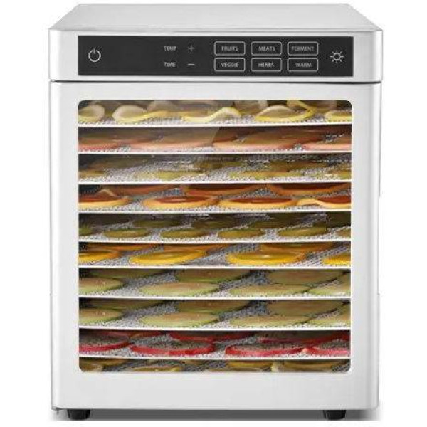 Фото - Сушарка для фруктів та овочів Tekhniko DH-10F-SS