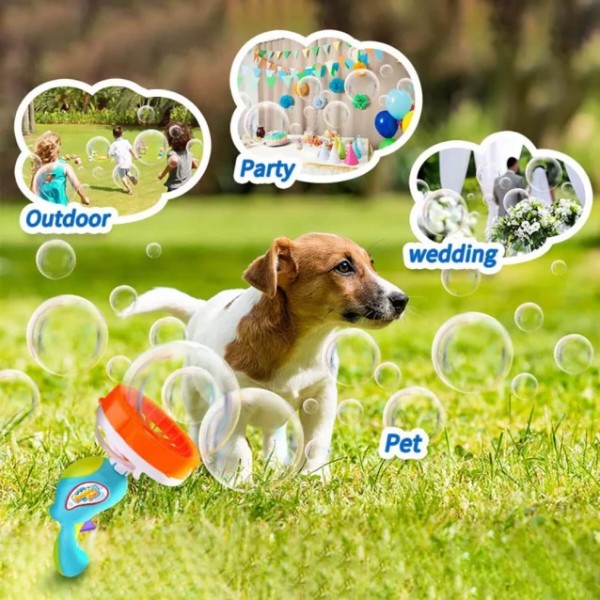Фото - Генератор мыльных пузырей Bubble Fun Джамбо 2в1 (DHOBB10242)
