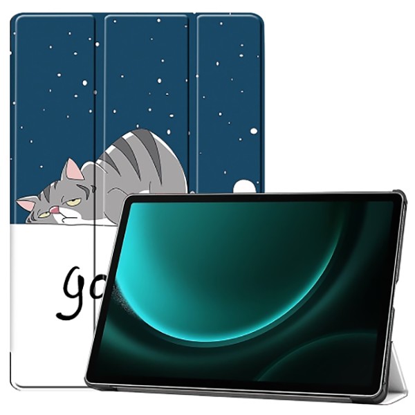 Фото - Чехол для планшета BeCover Smart Case for Samsung Galaxy Tab S9 Plus (SM-X810/SM-X816)/S9 FE Plus (SM-X610/SM-X616) 12.4'' Good Night (710378)