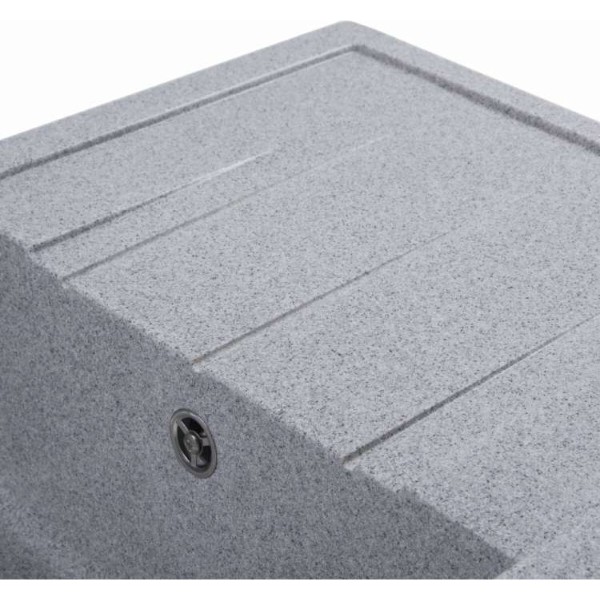 Фото - Мойка кухонная Ventolux Diamante (Gray Granit) 765x485x200