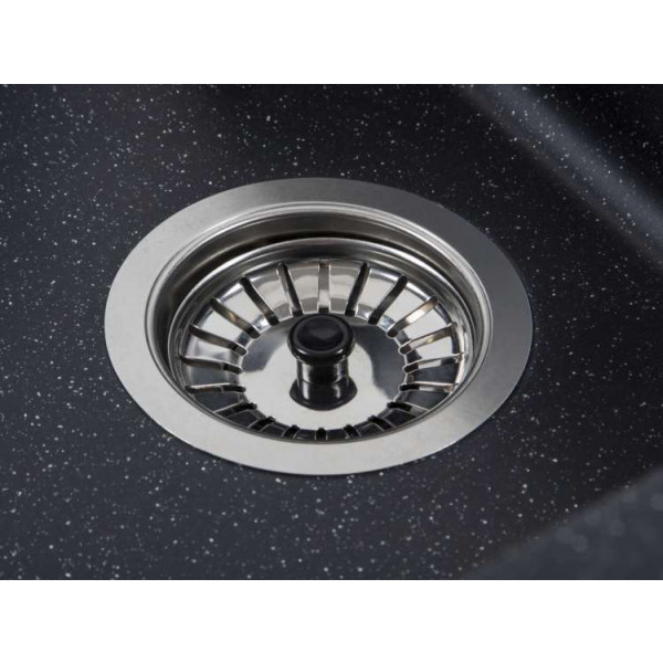 Фото - Мойка кухонная Ventolux Diamante (Space Black) 765x485x200