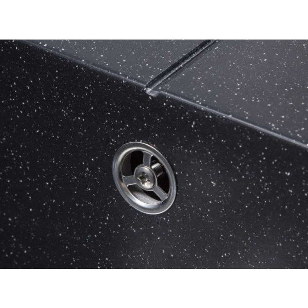 Фото - Мойка кухонная Ventolux Diamante (Space Black) 765x485x200